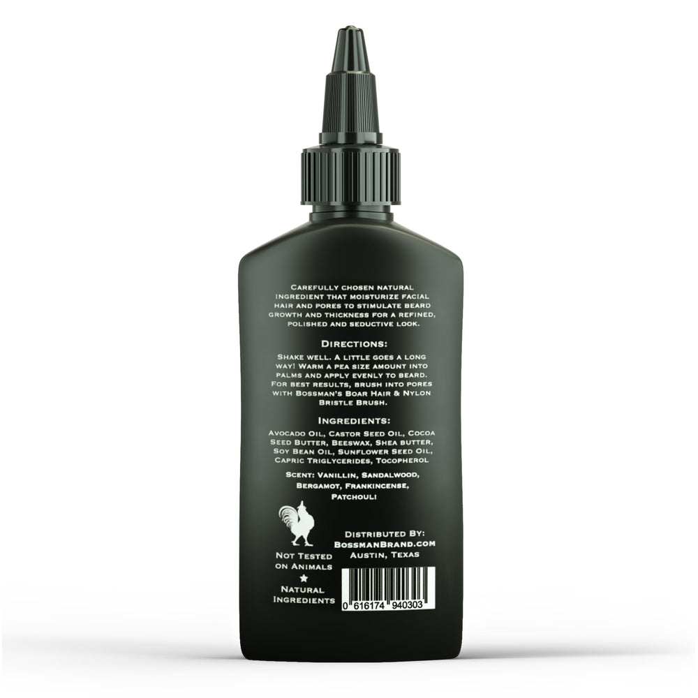 Complete grooming idea showing Bossman jelly with balm and conditioner