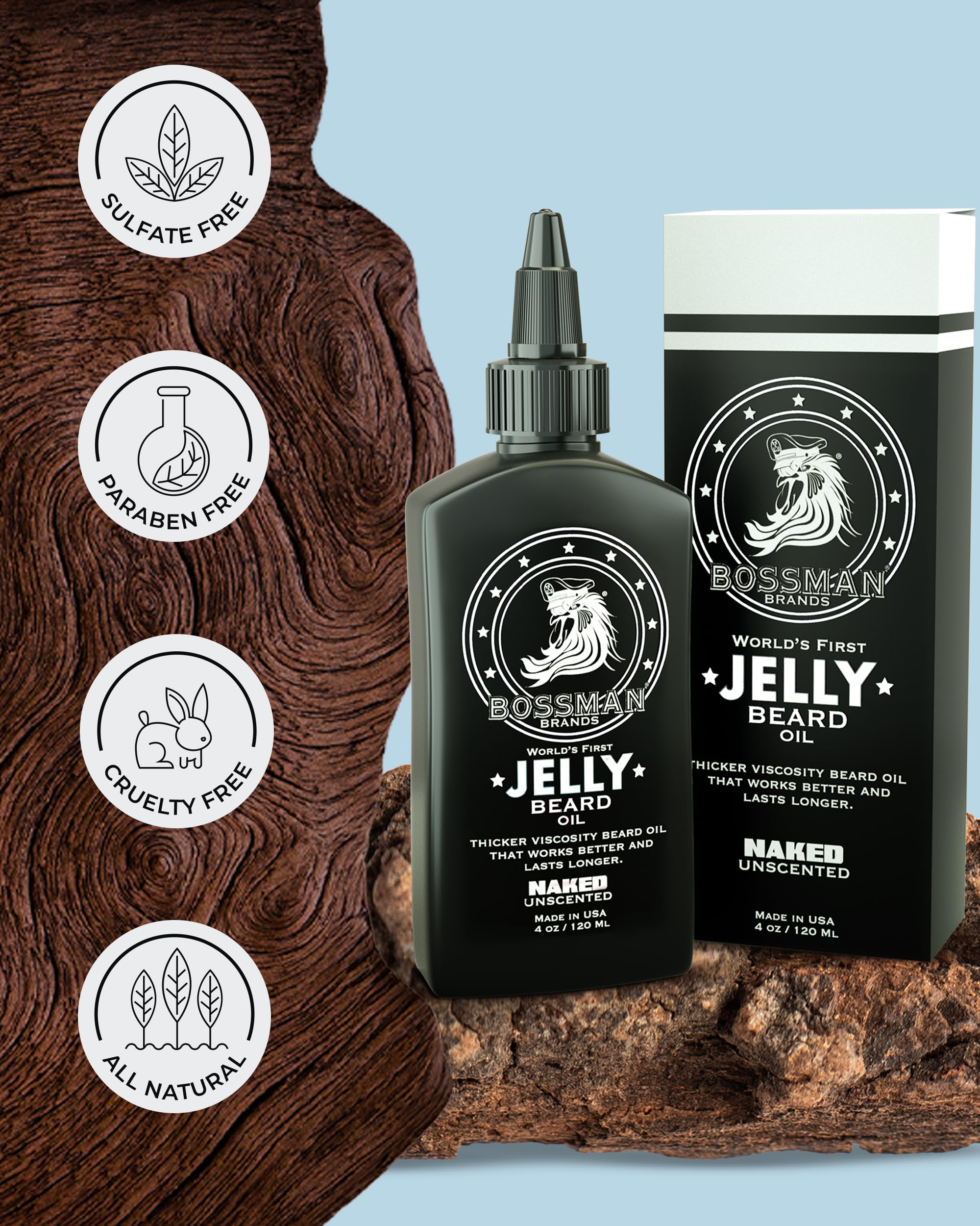 Natural ingredients like beeswax, avocado oil, and soybean oil hydrate at the roots.