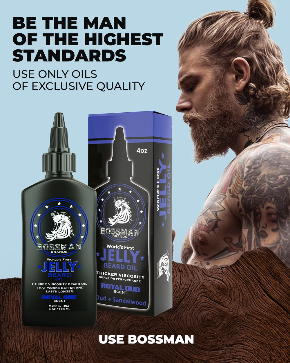 Beard care combo with balm and conditioner for complete grooming