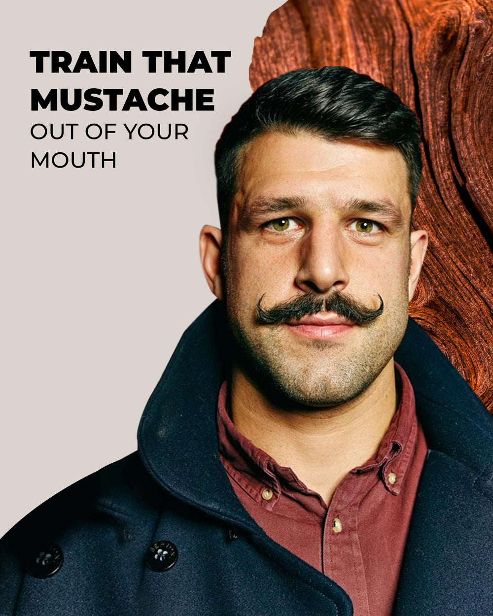 Bossman MUDstache fragrance-free formula suits any beard shade