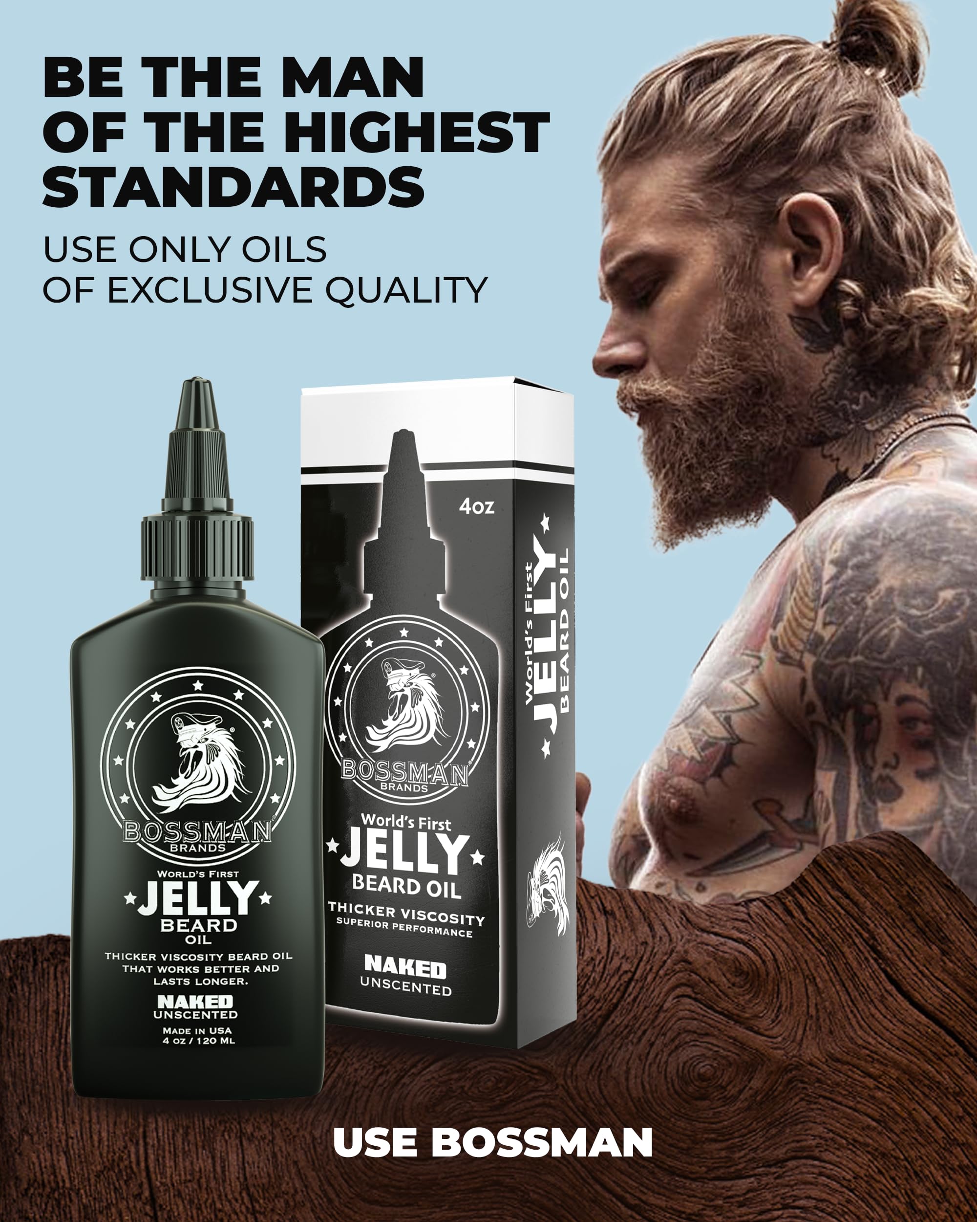 Unscented naked jar communicates fragrance-free option for sensitive wearers.