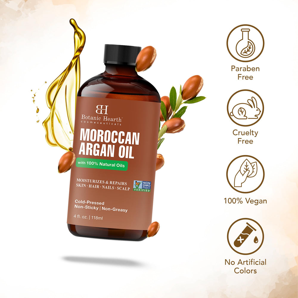 Botanic Hearth Aceite de Argán: hidrata cabello dañado o seco.