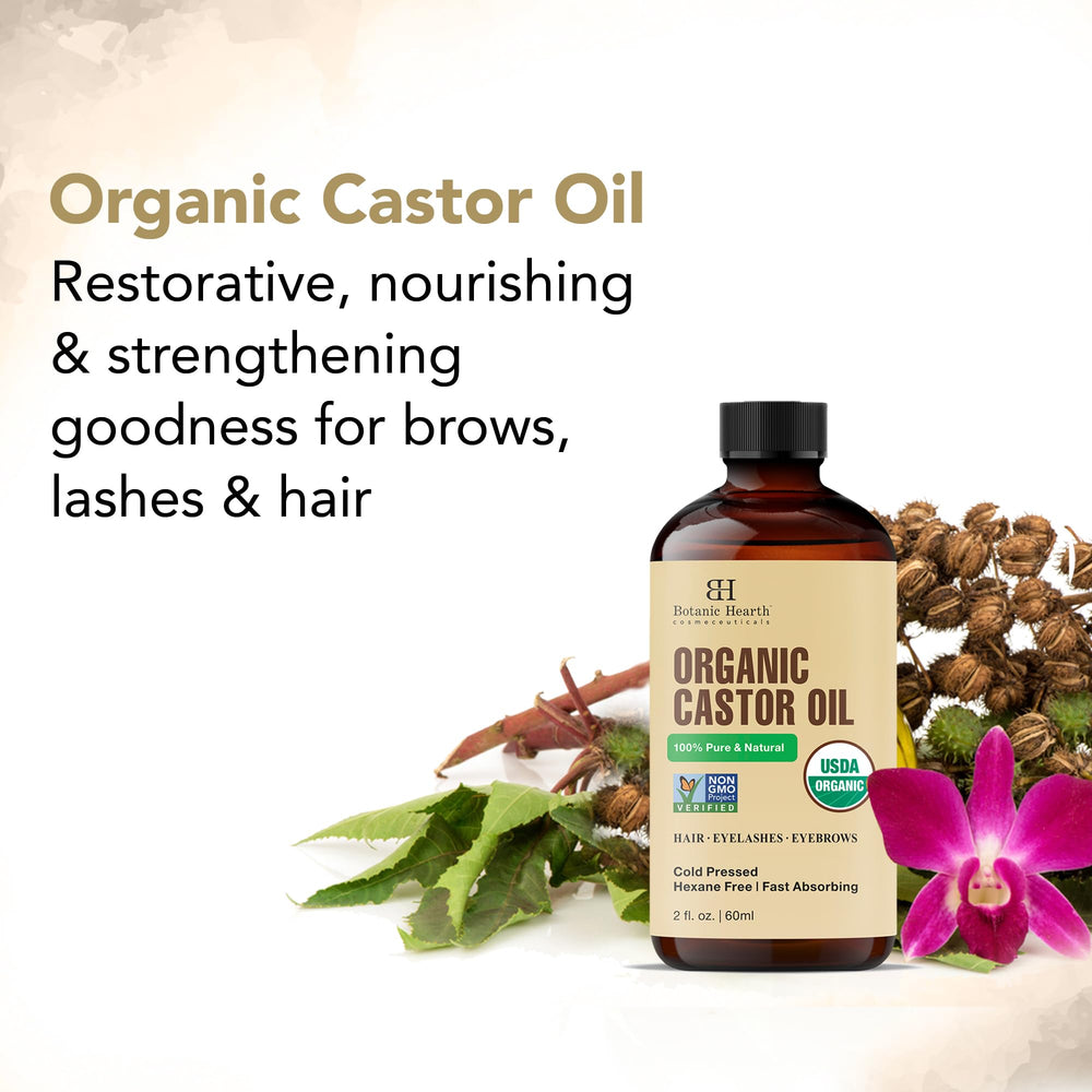 Botanic Hearth Aceite de Castor, textura rica que nutre cabello