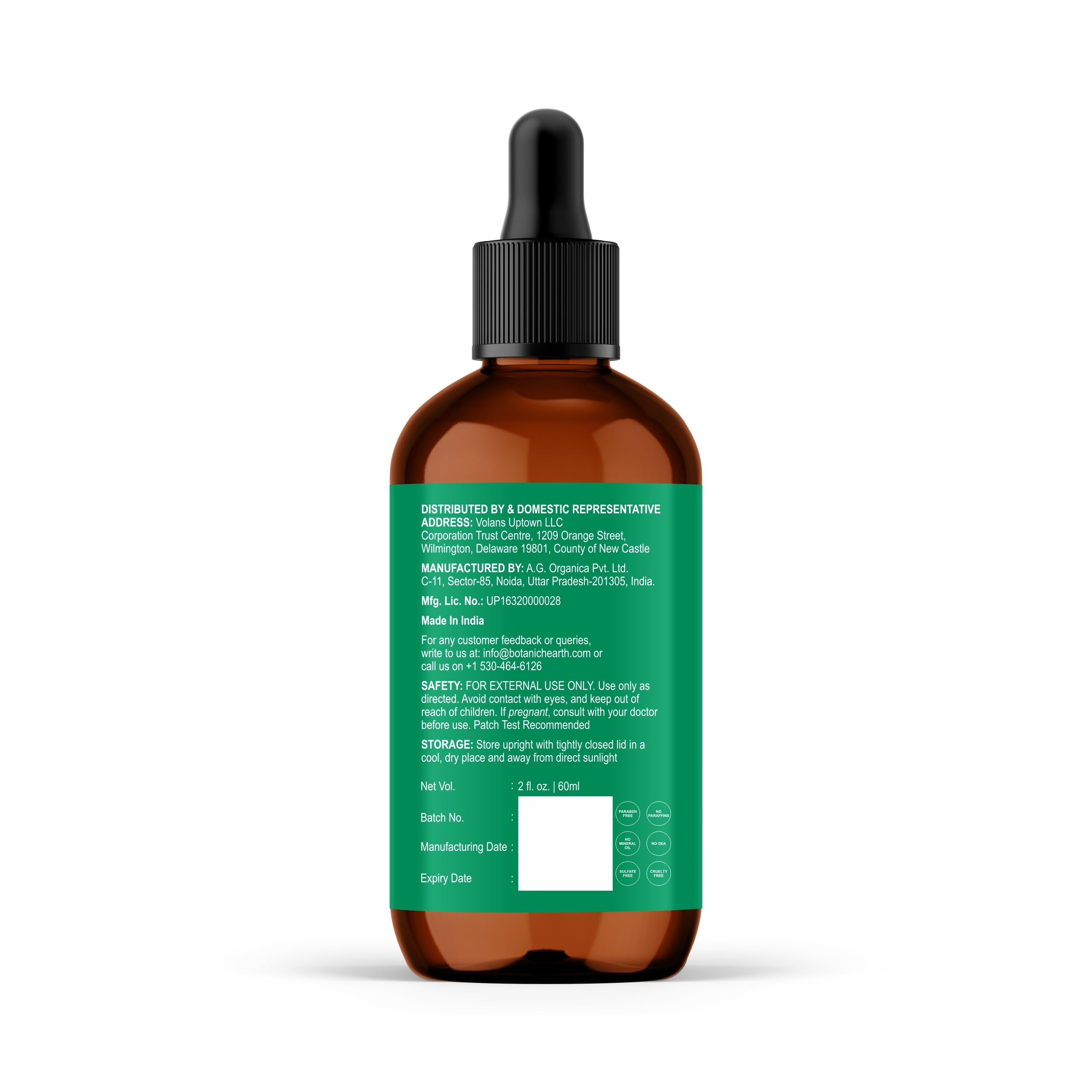 Botanic Hearth Aceite pre lavado, suaviza y prepara el cabello para lavar.