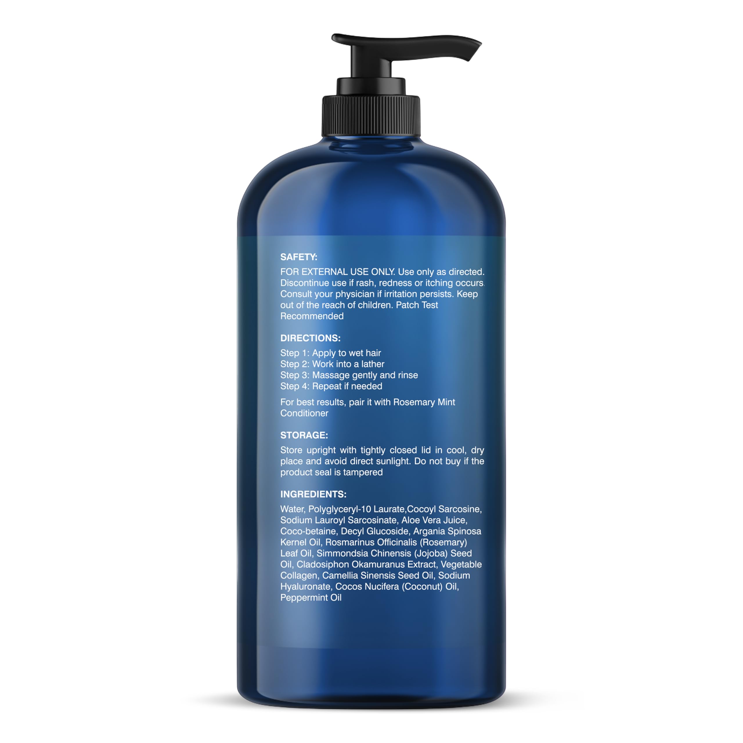 Botanic Hearth acondicionador romero menta en botella para cabello suave y manejable