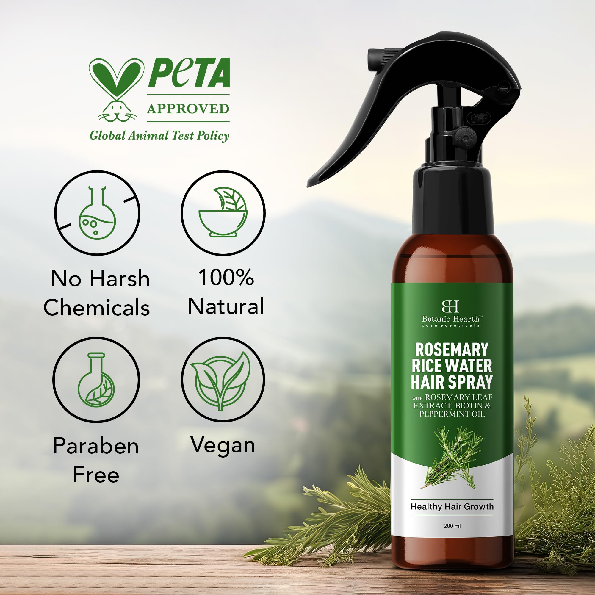 Botanic Hearth aplicación diaria para cuero cabelludo.