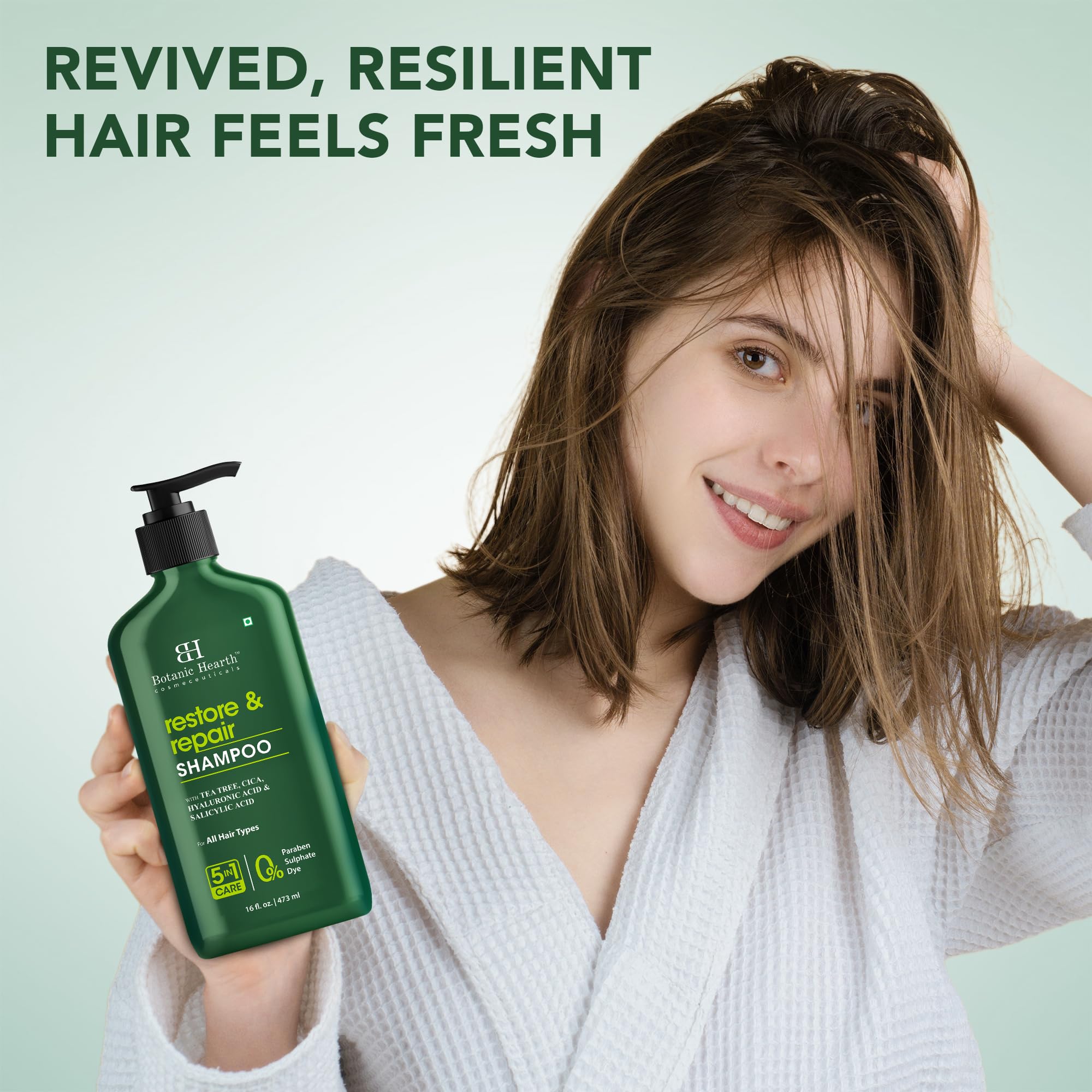 Botanic Hearth Champú para todo tipo de cabello: fórmula natural y suave