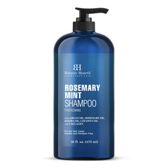 Botanic Hearth champú romero menta en botella para cabello con volumen y cuero cabelludo nutrido