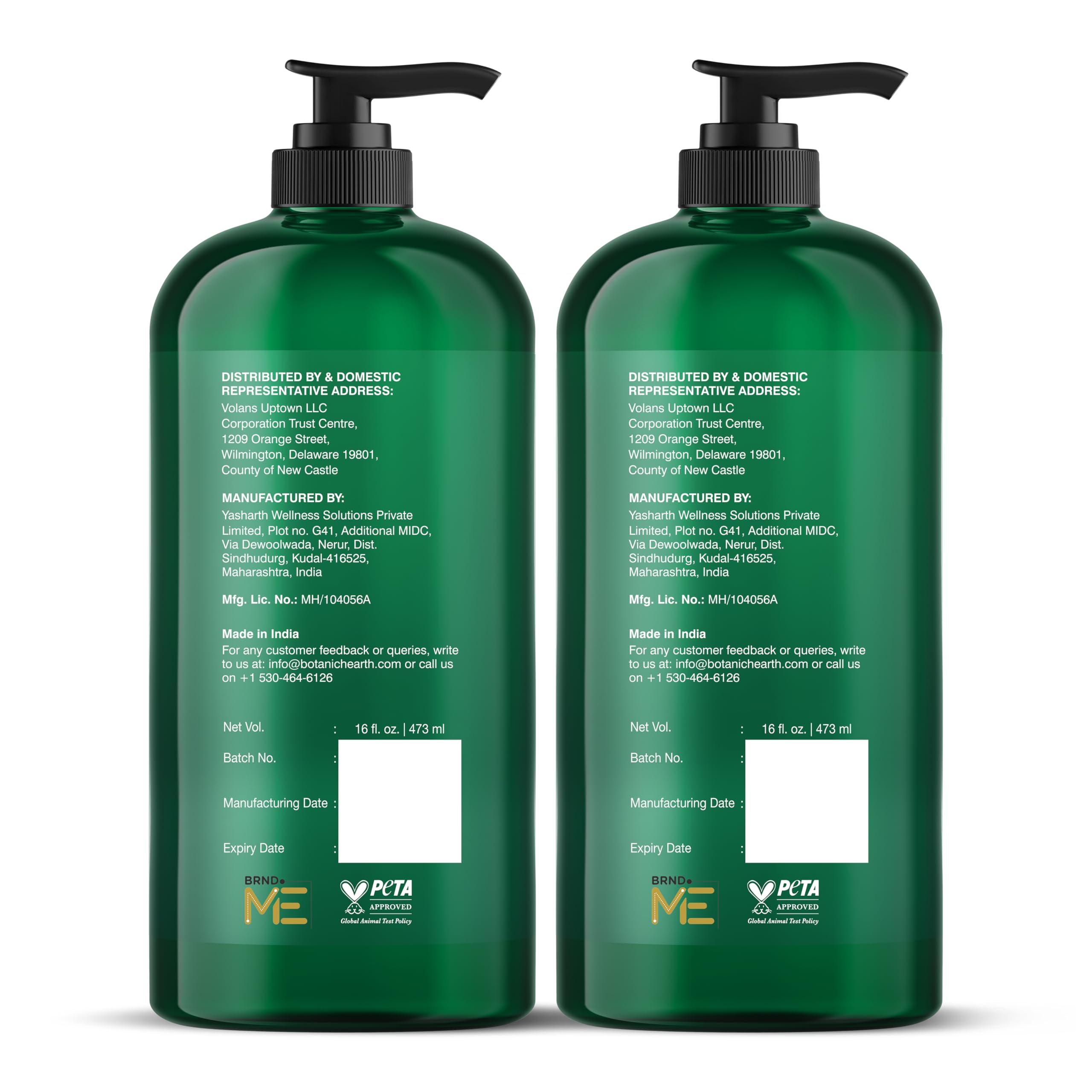 Botanic Hearth conditioner application on hair close-up for detangling ease