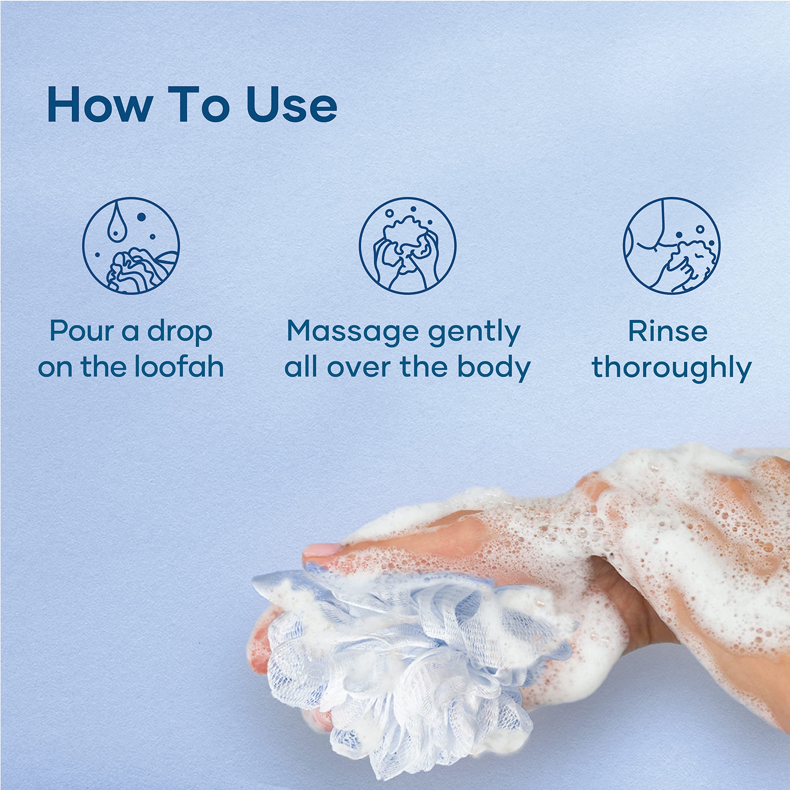 Botanic Hearth espuma suave en la ducha, experiencia agradable
