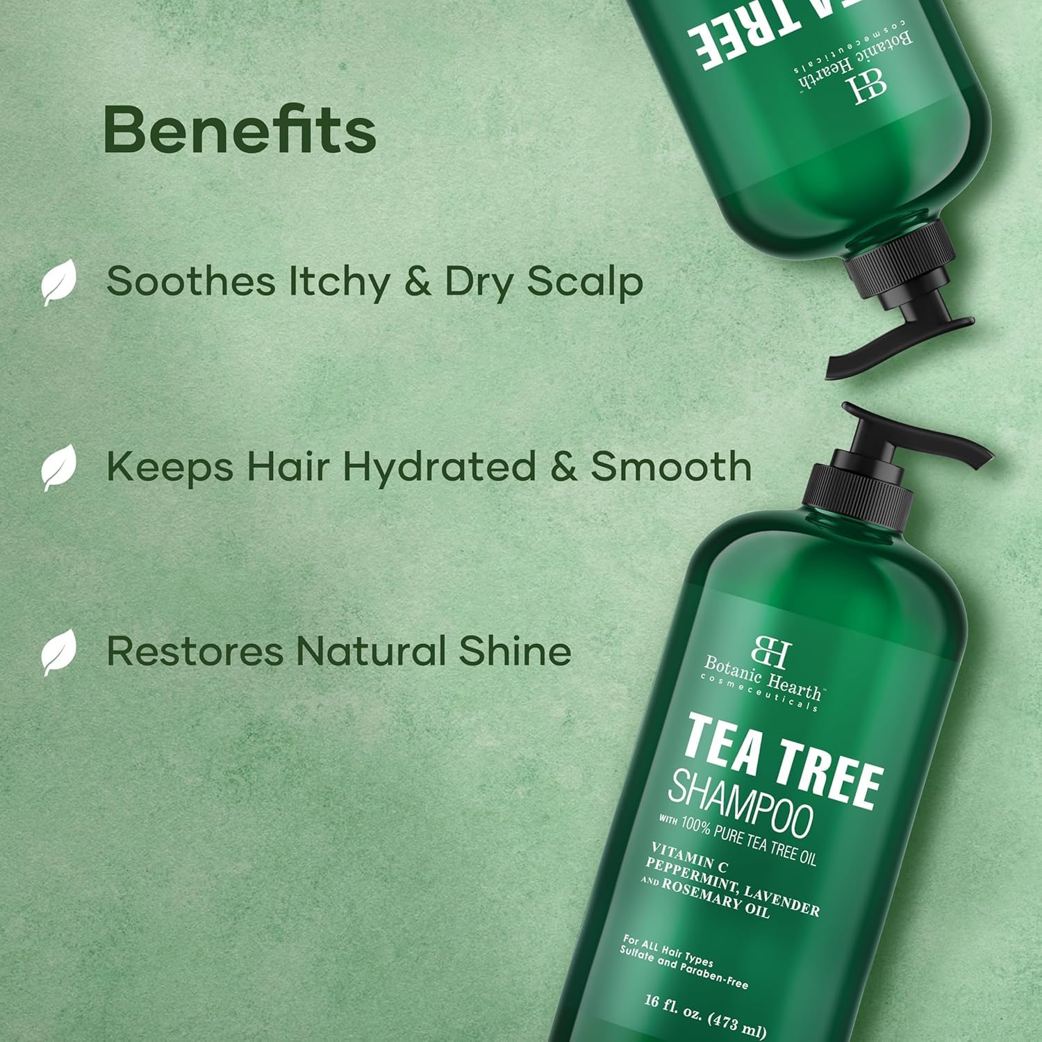 Botanic Hearth etiqueta sin crueldad: producto ético y libre de crueldad.