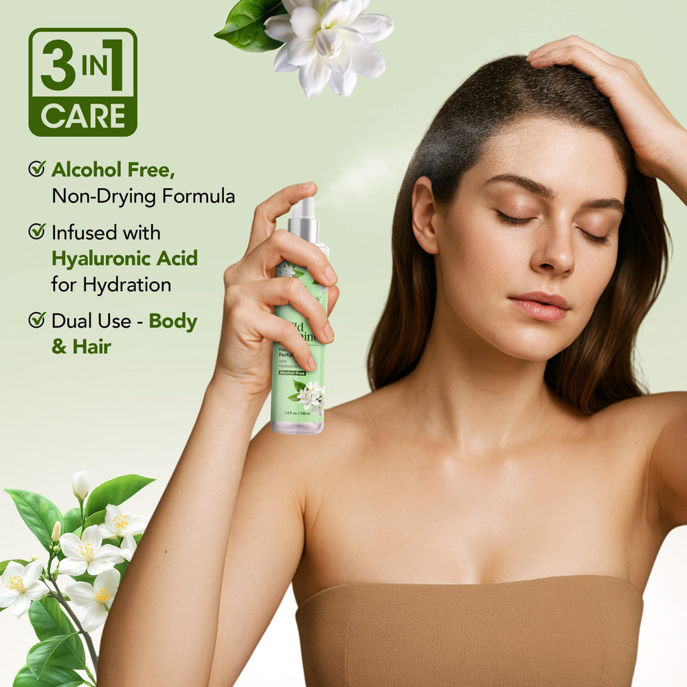 Botanic Hearth Jasmine Mist dispense action for effortless daily refresh