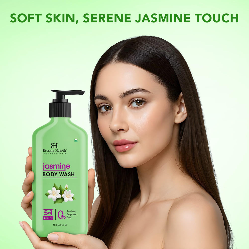 Botanic Hearth Jazmín: envase práctico para recargas sostenibles.