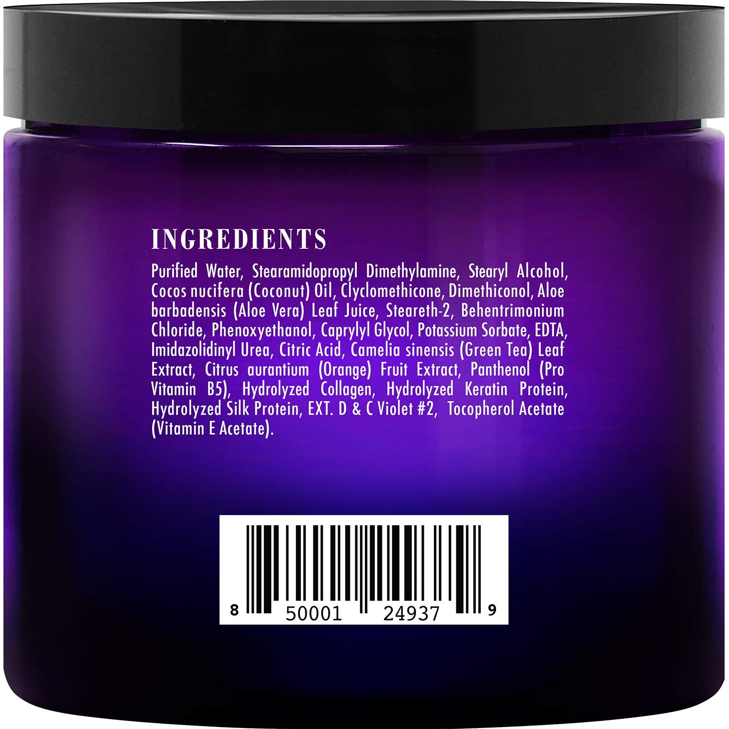 Botanic Hearth Mascara Purpura elaborado en EE. UU.