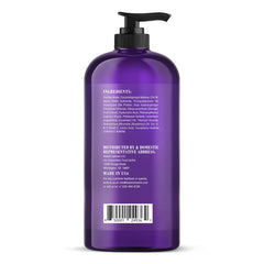Champú Púrpura Botanic Hearth, aceite de romero visible, aporta brillo suave