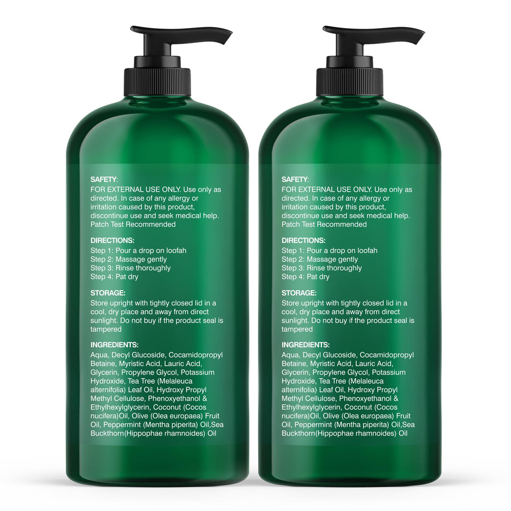 Botanic Hearth Tea Tree Body Wash ideal for active days.