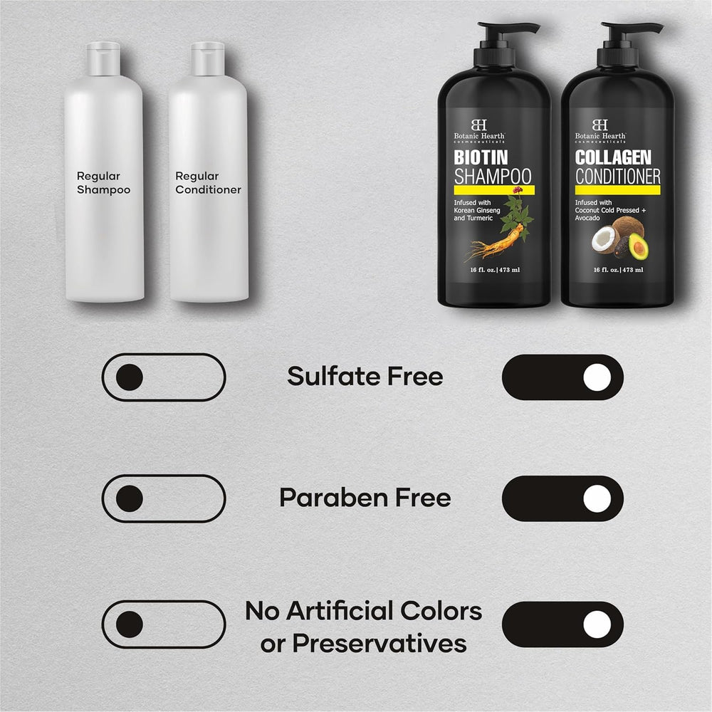 Turmeric golden tones in the product imagery suggesting conditioning benefits