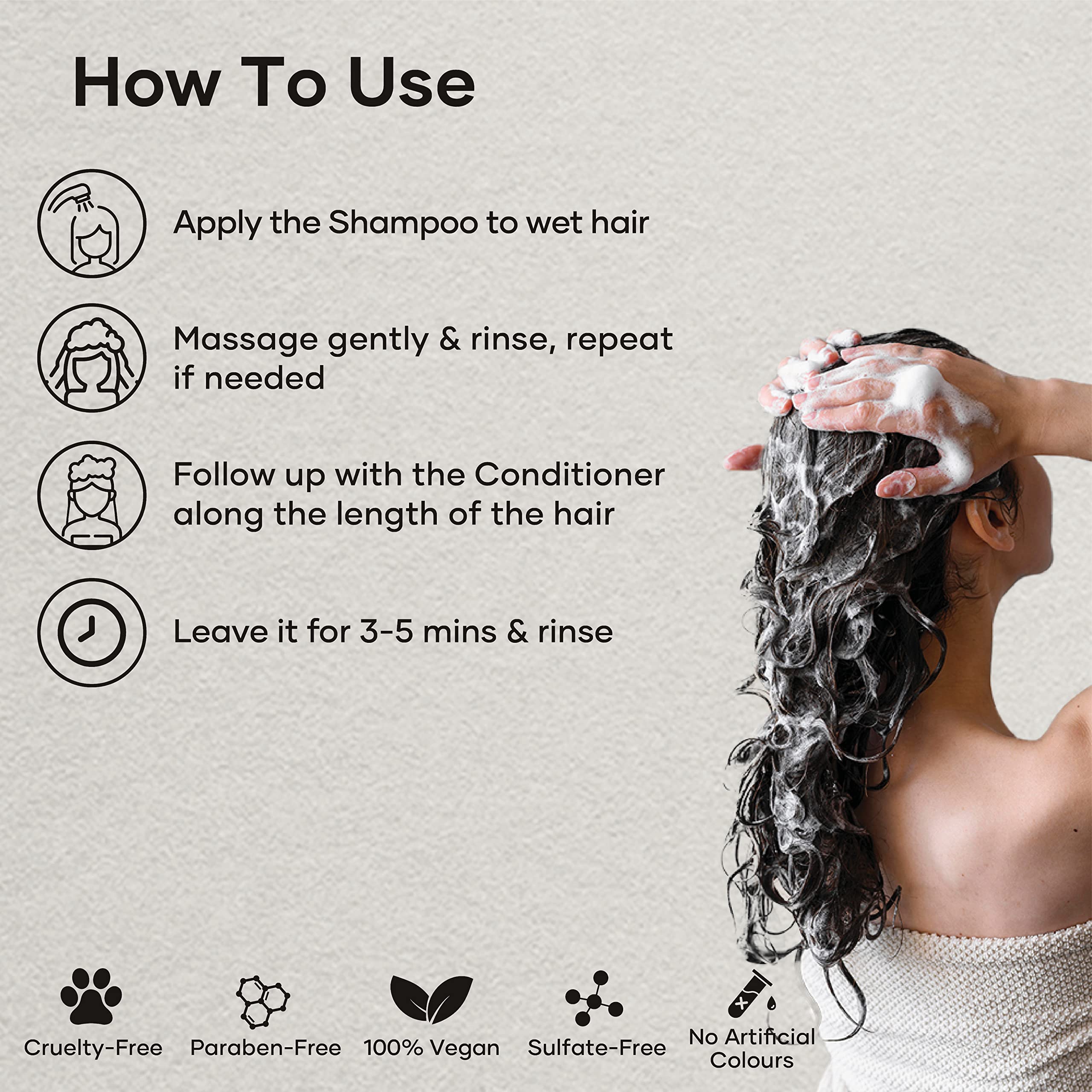 Twin pack of Botanic Hearth shampoo and conditioner for a complete routine