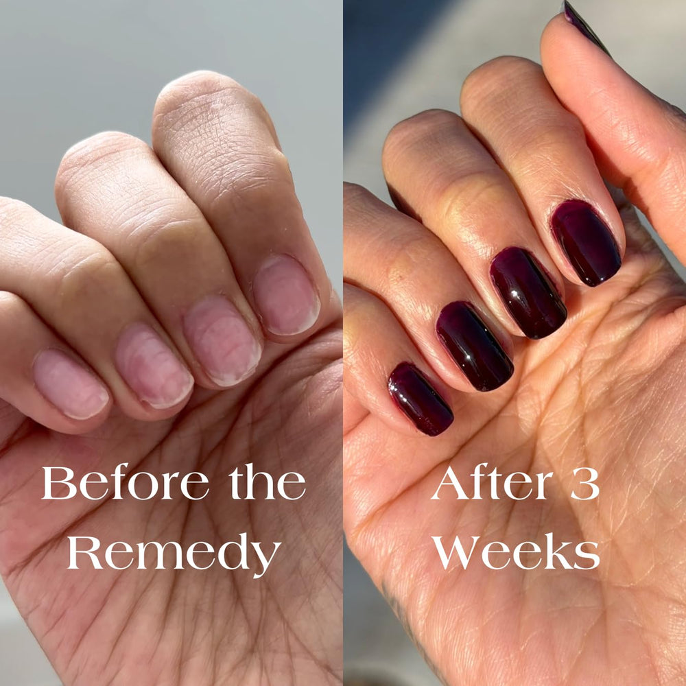 Botanist Nails El Remedio tinte rosado que cubre uñas y fortalece