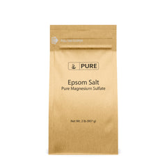 Pure Original Ingredients sal Epsom en bote de 2 libras para uso versátil en casa