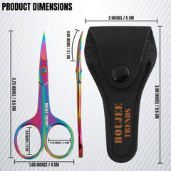 Boujee Trends nail scissors cuticle detail for nail prep