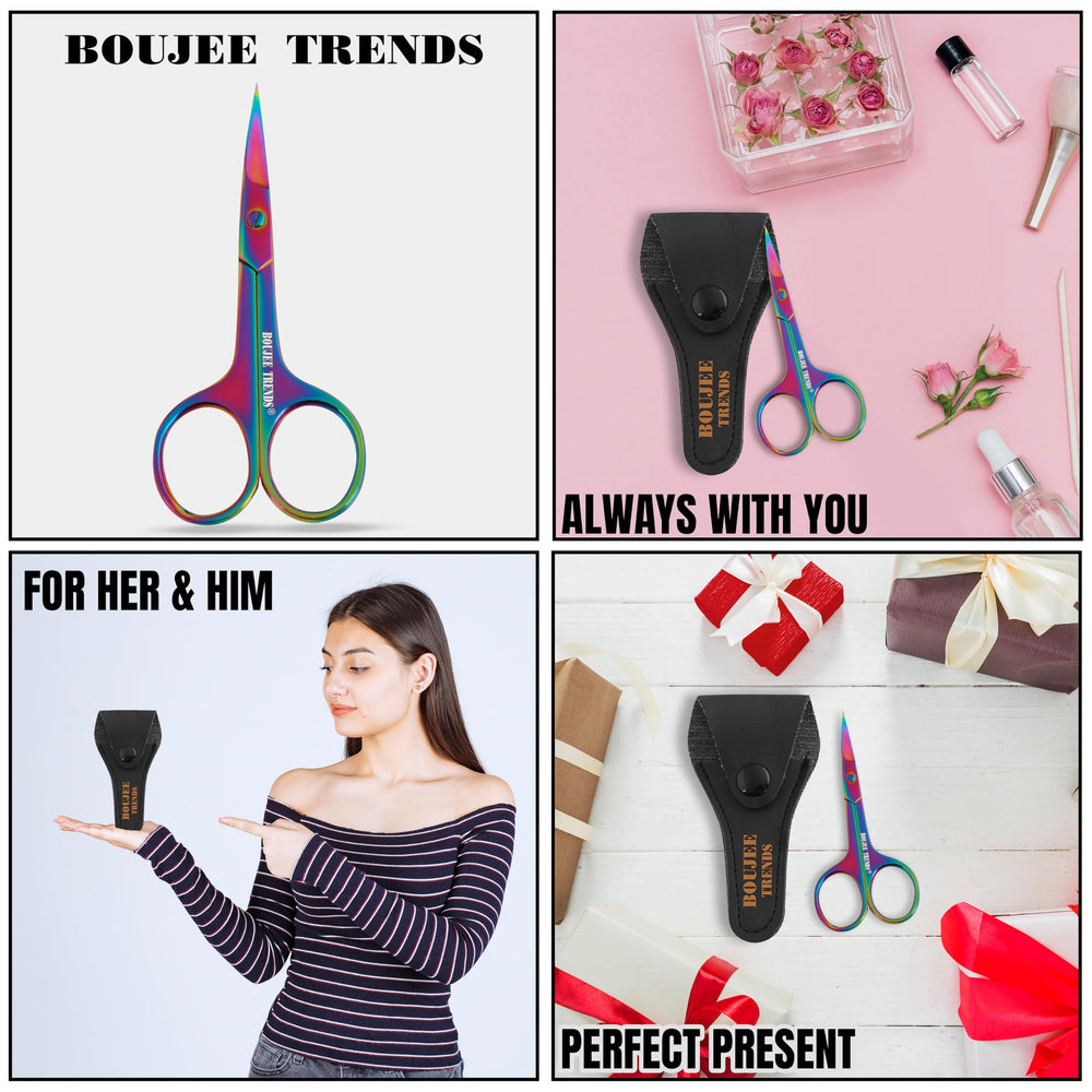 Boujee Trends nail scissors false eyelash shaping for clean lash lines