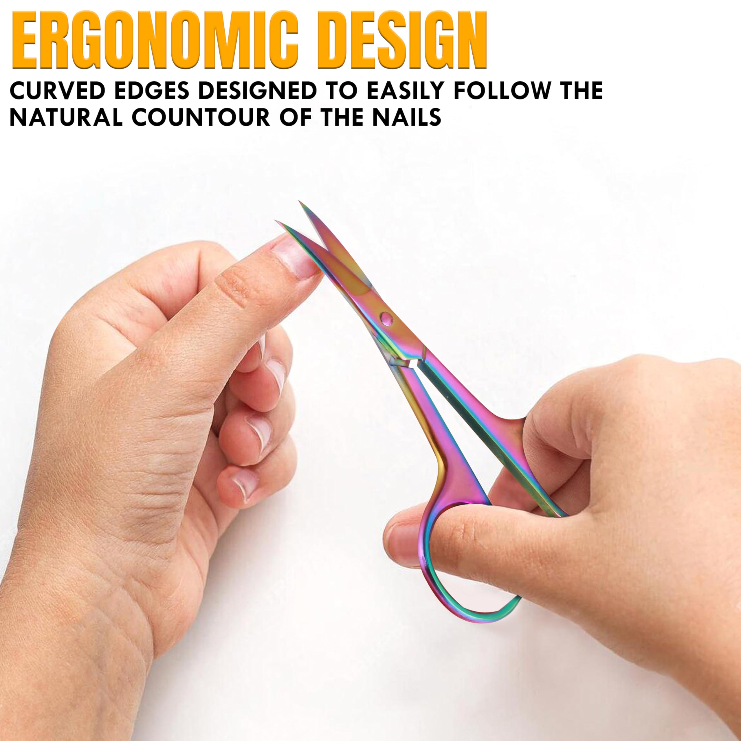 Boujee Trends nail scissors mustache grooming for clean edges