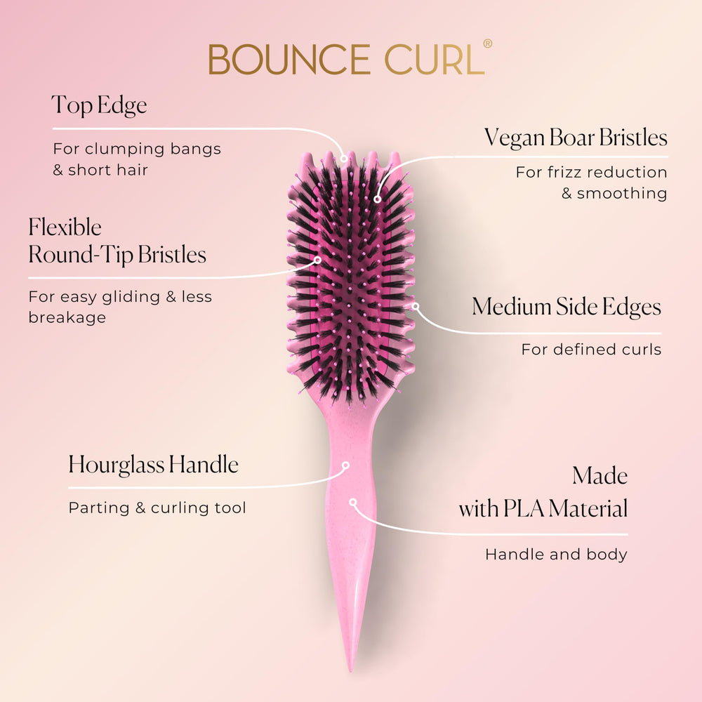 Bounce Curl Define EdgeLift Brush top edge detail for reduced volume on bangs and layers