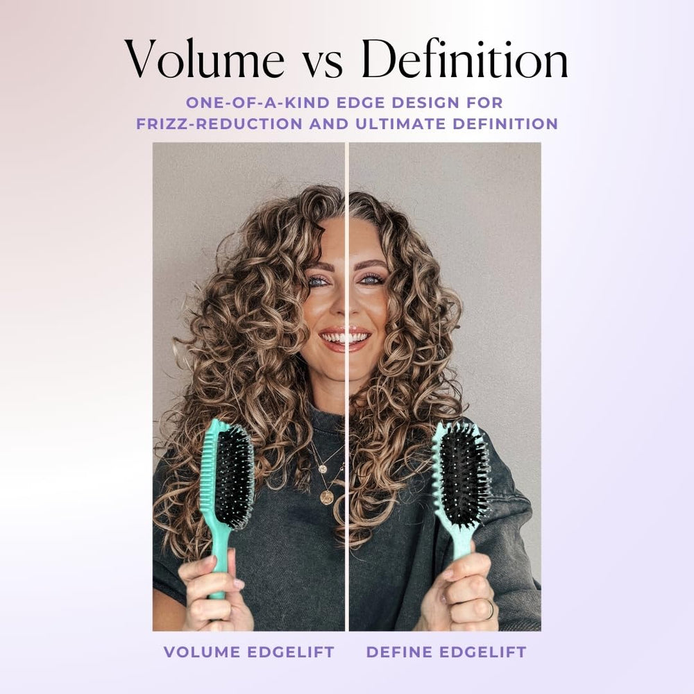 Bounce Curl Volume EdgeLift Brush PLA base detail for eco-friendly styling