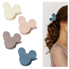 BOUNIQ clip de cabello con oreja de ratón acabado mate para peinados rápidos