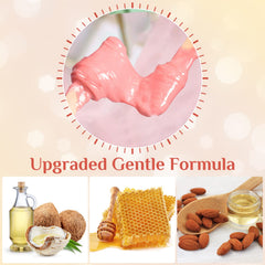 Bouvetan hard wax beads ideal for deep-root hair removal on legs and arms.