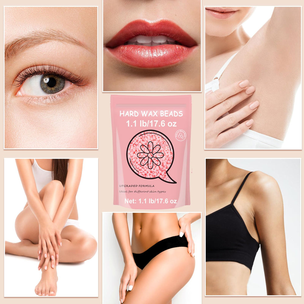 Bouvetan wax beads for full body use with smooth, flexible application.