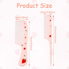 BOXOB fine tooth comb ideal for smooth detangling on all hair types.