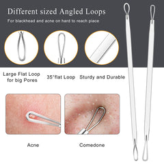 Boxoyx non-slip handle blackhead remover for precise pressure control