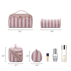 Boyatu waterproof PU leather keeps cosmetics safe on rainy days.