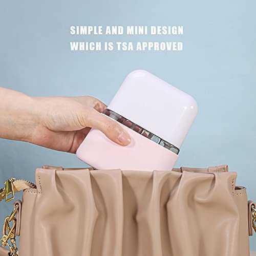 Bpluma portable toiletries kit demonstrates compact travel organization.