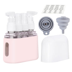 Bpluma travel bottles with leakproof design for spill-free packing.