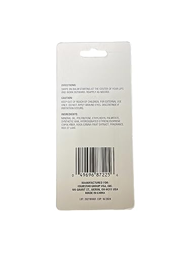 b.pure bálsamo labial rosa: aplicación suave y tono natural.
