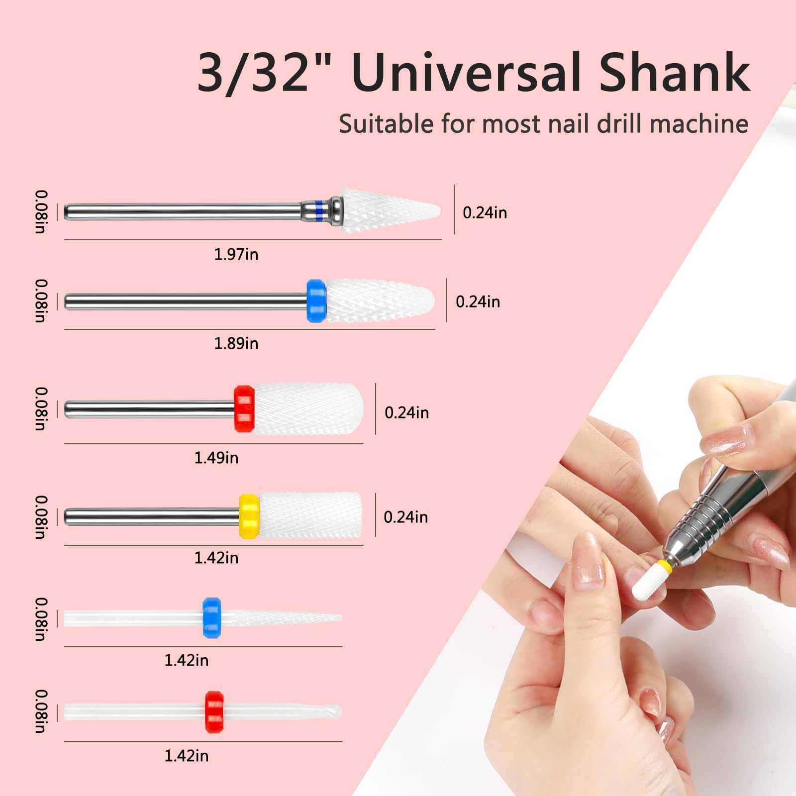 BQAN Acrylic removal bits in use for efficient prep