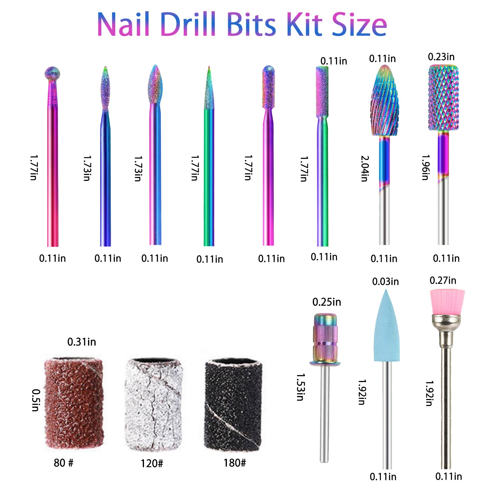 BQAN ball-tip carbide bit for efficient gel removal and smoothing.