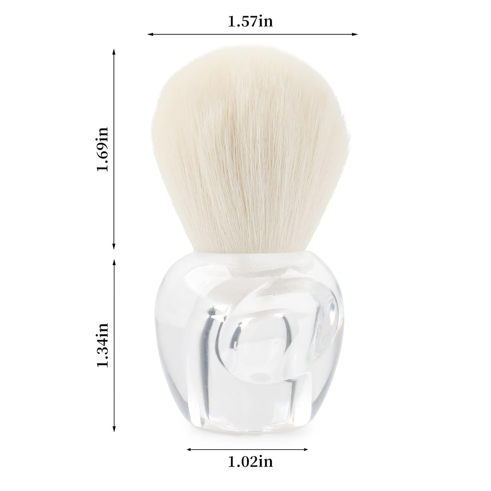 BQAN Nail Dust Brush with comfortable handle for precise control during cleanup.