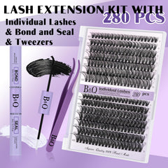 B&Qaugen 9-16mm lengths enable customized lash layouts
