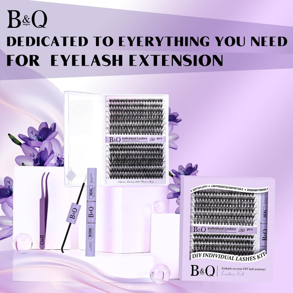 B&Qaugen Cost-effective set saves on multiple-use lashes and tools