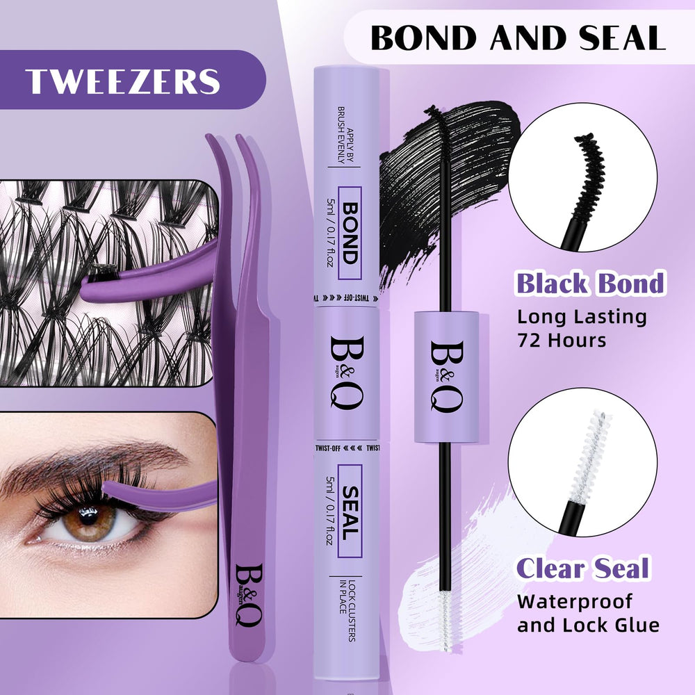 B&Qaugen Lash Applicator Tweezers aid precise, beginner-friendly application