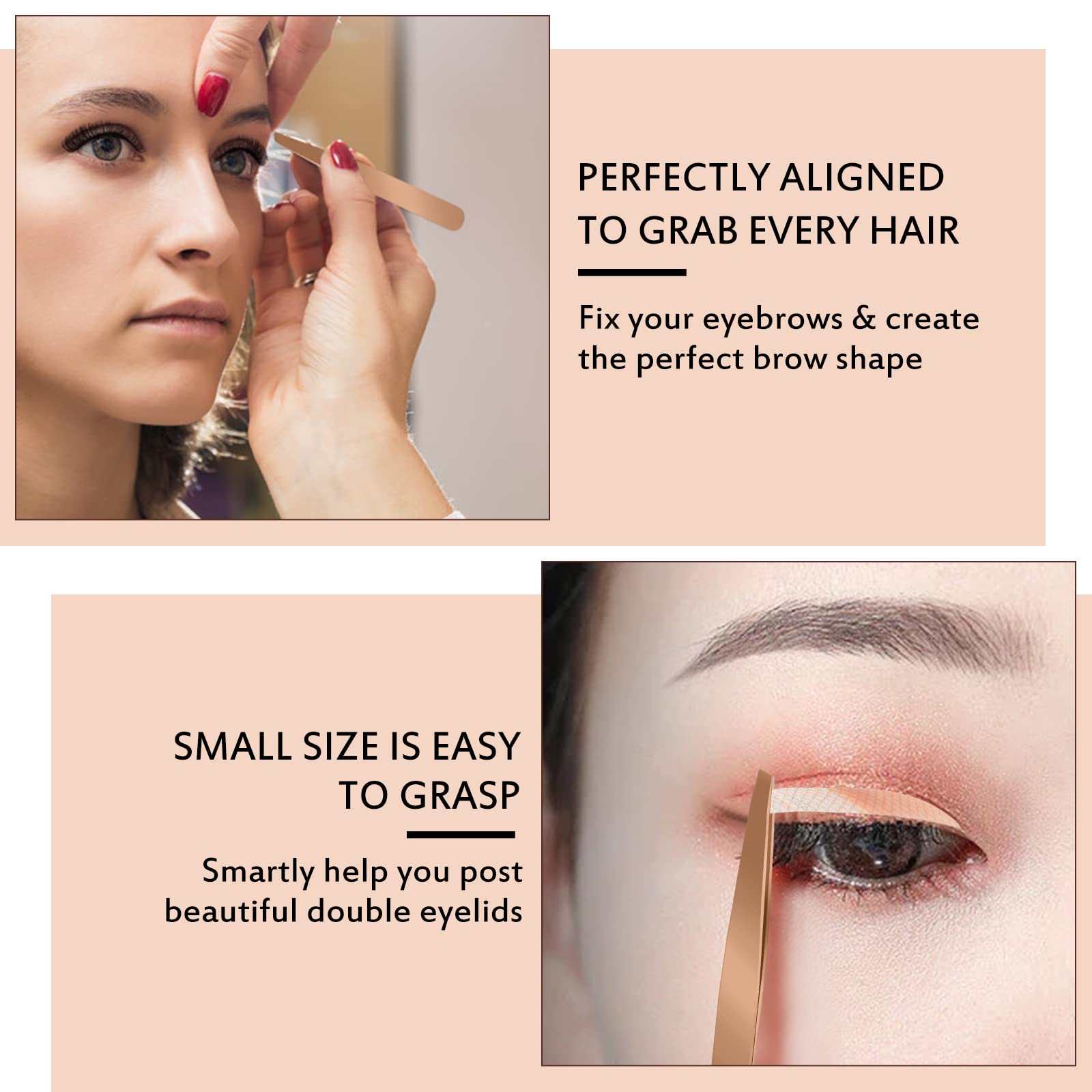 B&Qaugen ergonomic 45-degree tip enables comfortable eyelash work.