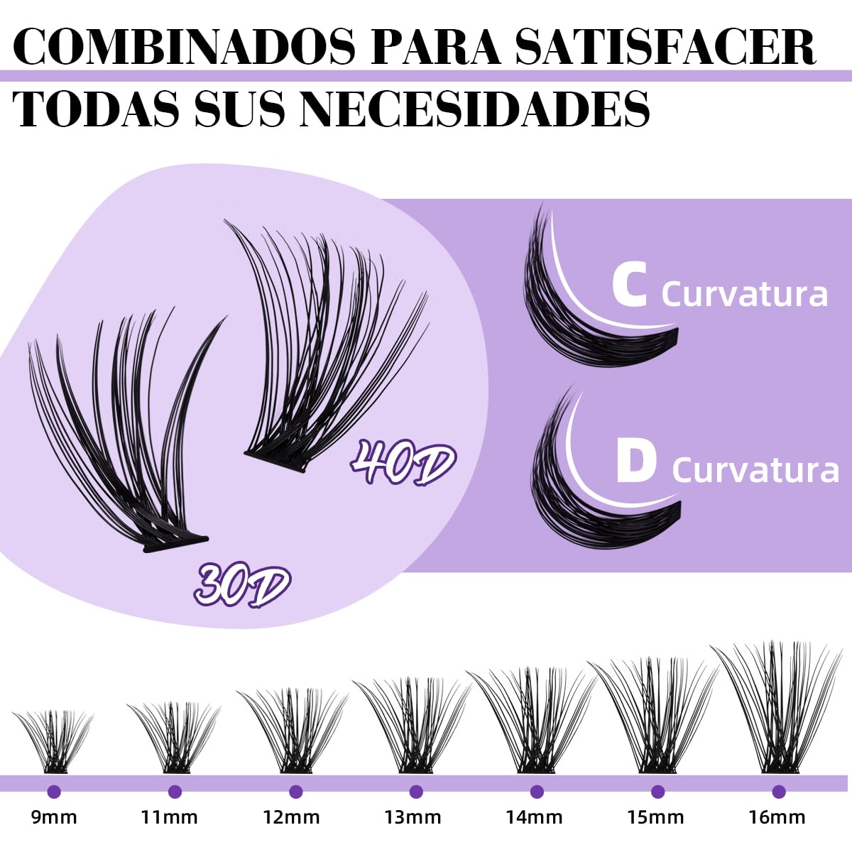 B&Qaugen 30D and 40D lengths offer natural to glamorous options.