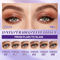 BQaugen lash clusters closeup shows ultra-thin fibers for natural look