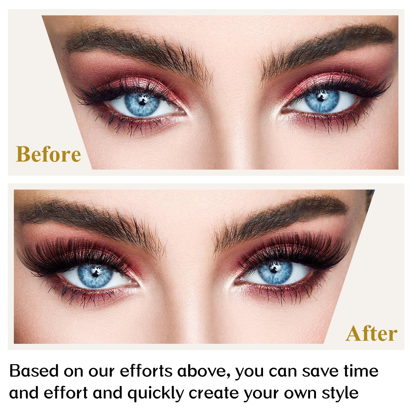 BQaugen soft vegan matte clusters offer lightweight comfort during wear.