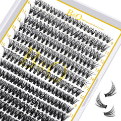 B&Qaugen lash clusters tray with 280 pieces for at-home lash application