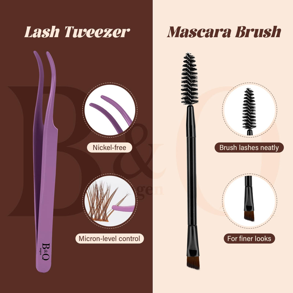 B&Qaugen natural office look lashes for everyday wear